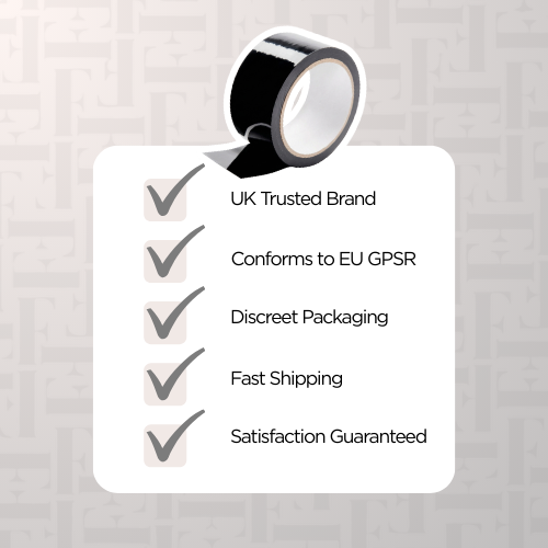 Gloss Finish Bondage Tape Roll - Self Adhesive