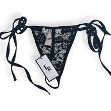 Load image into Gallery viewer, LUX Personalised Rhinestone Thong -Choose your own letters
