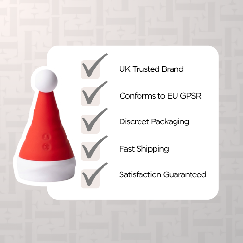 Christmas Hat Multi-Function Vibrator - Perfect Secret Santa