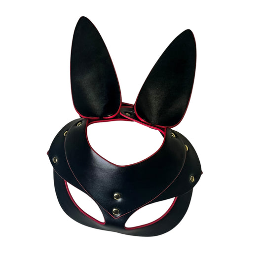 Premium Faux Leather Bunny BDSM Mask
