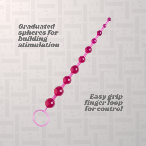 Coloured Butt Beads (anal beads)