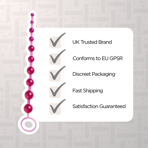 Coloured Butt Beads (anal beads)