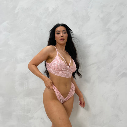 April 2 piece Bralet set & French Knicker