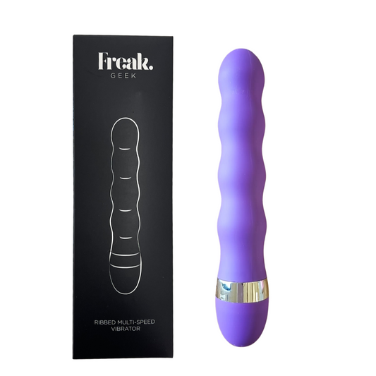 Ribbed Multi-Speed Vibrator