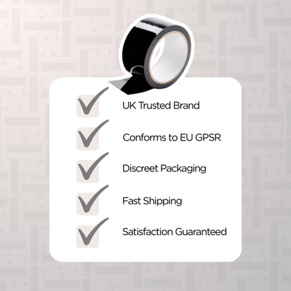 Gloss Finish Bondage Tape Roll - Self Adhesive