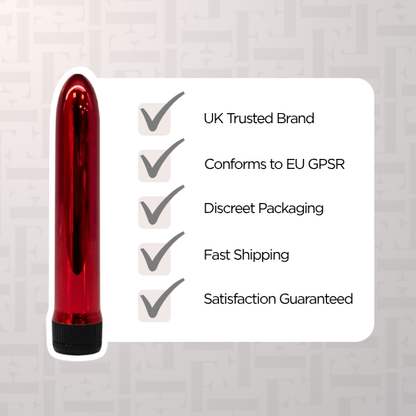 Limited Edition Red Cosmic 7 Inch Vibrator