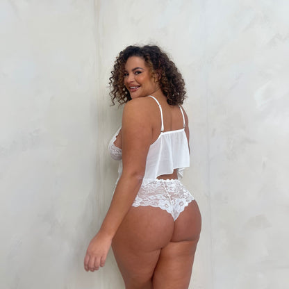 Eloise Lace Cami Set & Matching Hipster Brief