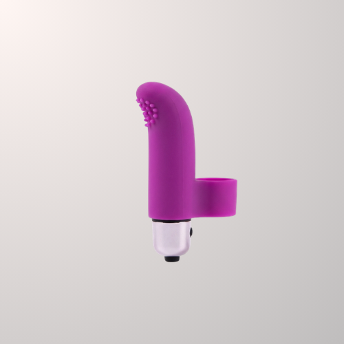 Finger Tickler Ribbed G-spot Vibrator