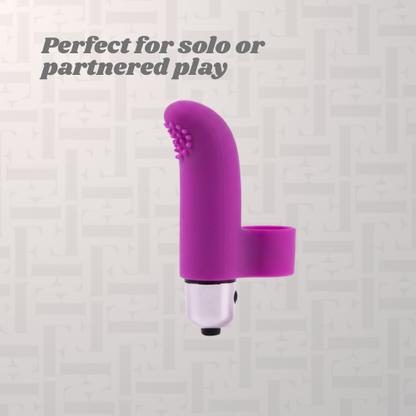 Finger Tickler Ribbed G-spot Vibrator