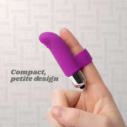 Finger Tickler Ribbed G-spot Vibrator
