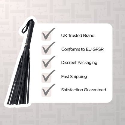 Vegan Leather Spanking Whip