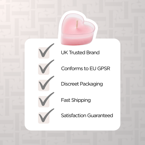 Romantic Heart Candle