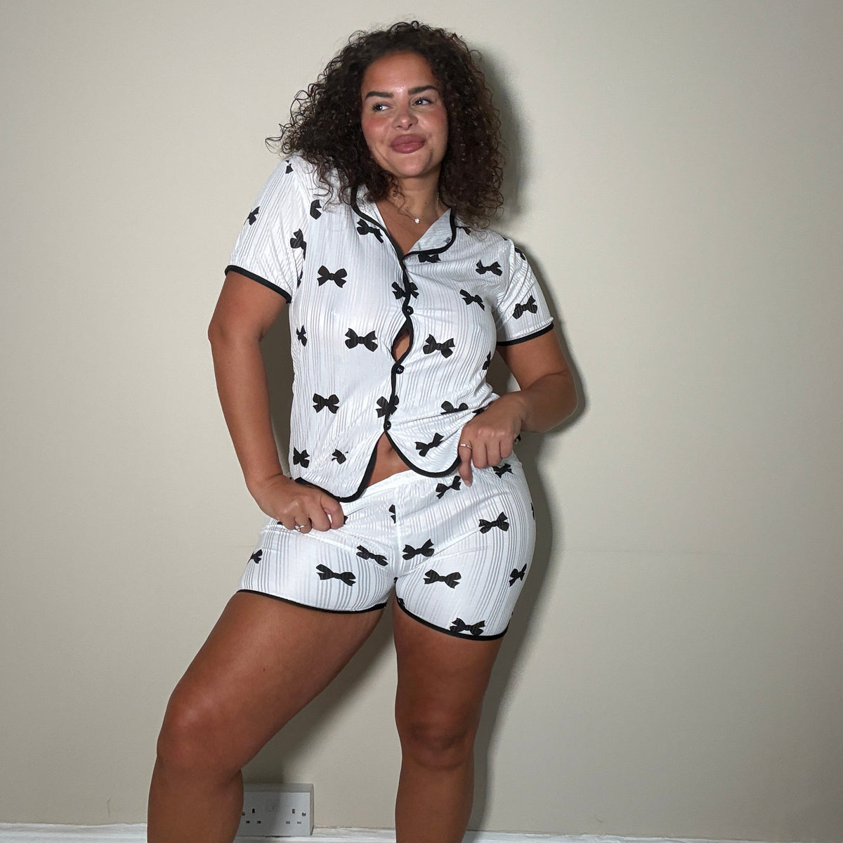 Knot your baby 3 Piece Bow Detail Pyjama Set