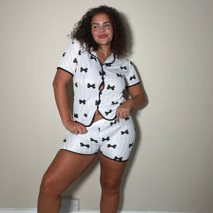 Knot your baby 3 Piece Bow Detail Pyjama Set