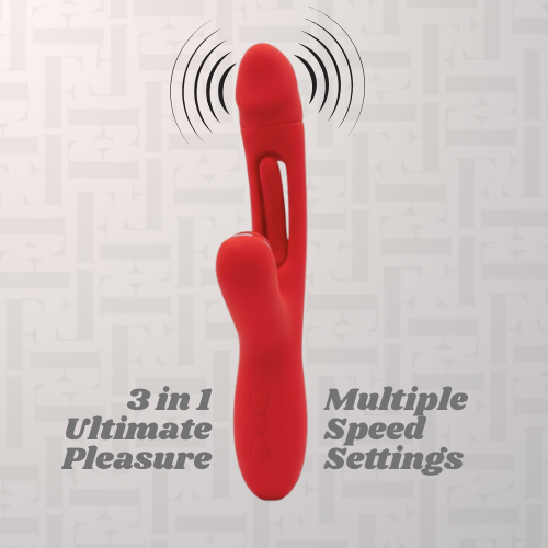 LUX Multi-Function Ultimate Sucking, Flicking Vibrator