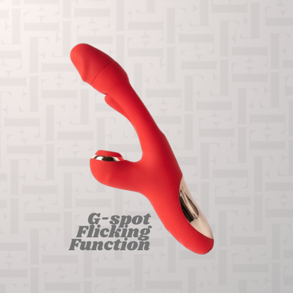 LUX Multi-Function Ultimate Sucking, Flicking Vibrator