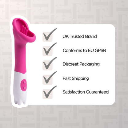 Vibrating Multi Speed Tickle Wand Toy
