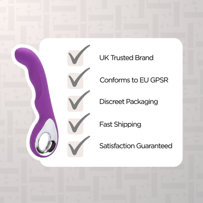 Love Handle G-Spot Ribbed Vibrator