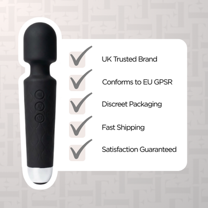 Swirl Wand Vibrator 10 Speed