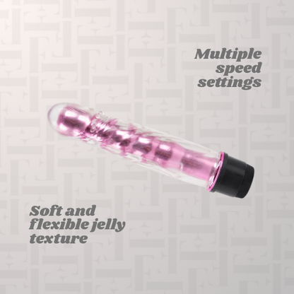 Jelly Multi Speed Vibrator - Battery Operated
