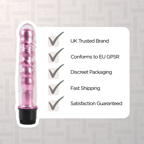 Jelly Multi Speed Vibrator - Battery Operated