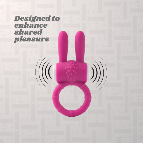 Rabbit Cock-Ring With Vibrating Ears
