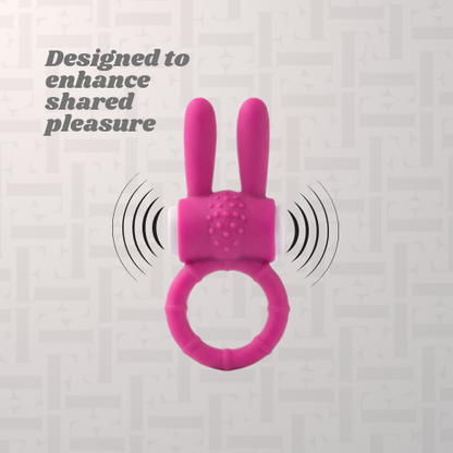 Rabbit Cock-Ring With Vibrating Ears