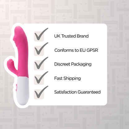 Vibrating Multi Speed Silicone Dual Vibrator