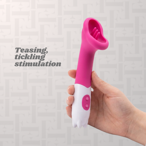 Vibrating Multi Speed Tickle Wand Toy