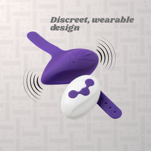 Wearable Knicker Vibrator with Remote Control