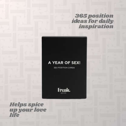 A Year of Sex- Couples Position Cards