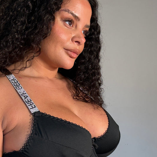 diamond strap bra by freak geek