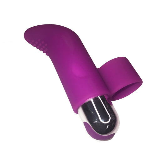 Finger Tickler Ribbed G-spot Vibrator