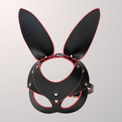 Premium Faux Leather Bunny BDSM Mask