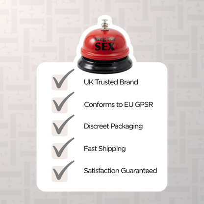Ring For Sex- Fun/Joke Novelty Bell