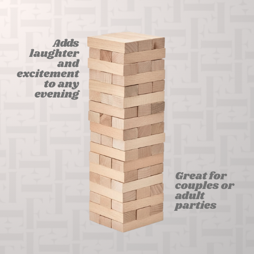 Tower of Tease Jenga Block Game