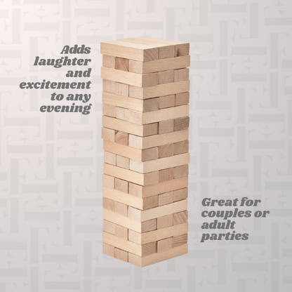 Tower of Tease Jenga Block Game