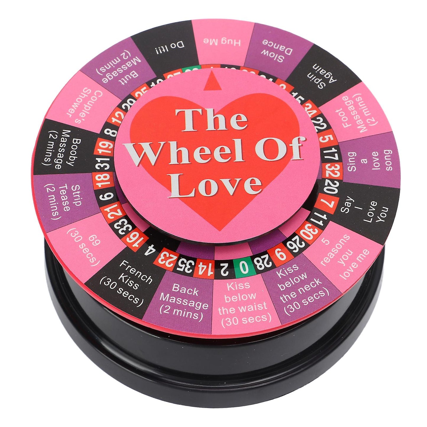 The Wheel of Love Electronic Couples Game
