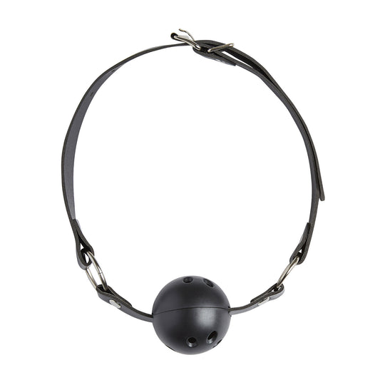 Bondage Gag Ball With Adjustable Collar